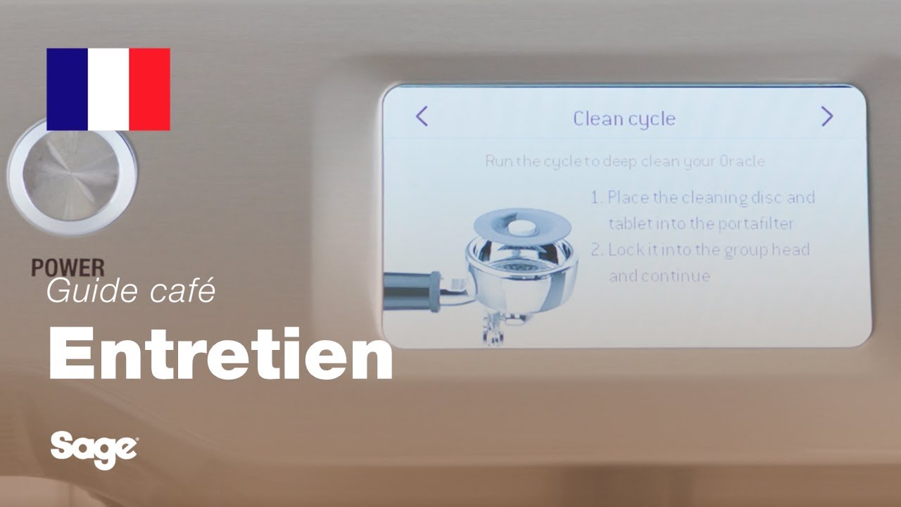 Comment effectuer un cycle de nettoyage