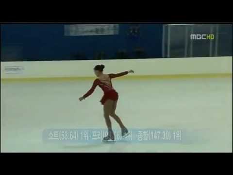 [2012.09.30] 김해진 Hae-Jin KIM News 피겨 희망 김해진 주니어 그랑프리 금메달