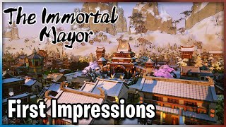 A New City Builder/Management Game! | The Immortal Mayor First Impressions