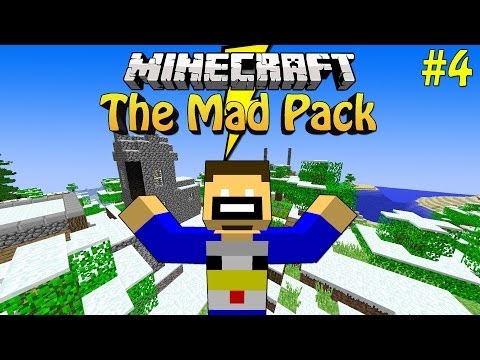 Minecraft modded survival | The Mad Pack | Ep.4 | Zombie invasion!