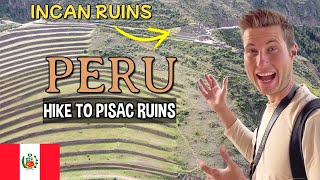 Hike to the Pisac Ruins & Market - Watch Before You Go! | Peru Travel Vlog