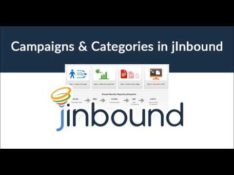 How to Set Up Campaigns and Categories in jInbound