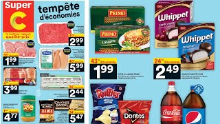 Circulaire Super C Québec 🇨🇦 | 19 Janvier - 25 Janvier