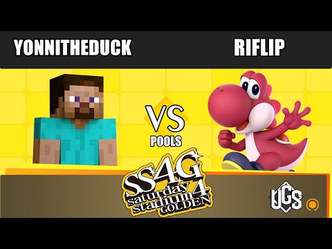 Saturday Stadium 4 Golden - Pools - Yonnitheduck(Steve) Vs. Riflip(Yoshi)