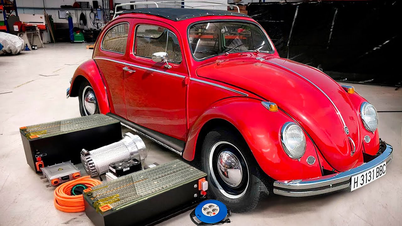 Volkswagen Beetle "Tesla" | How to Make a Homemade Electric Car