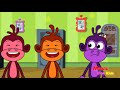Five Little Monkeys Jumping On The Bed Kids Songs Children Nursery Rhymes