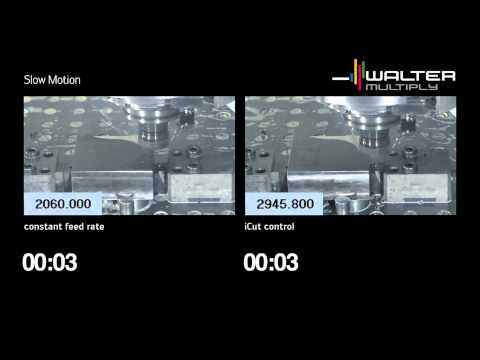Walter Multiply iCut smart machine control-increased process reliability & shorter machining cycles