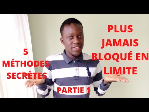 5 MÉTHODES POUR CALCULER TOUS TYPES DE LIMITE SANS ÊTRE BLOQUÉ. PARTIE 1 {EXPLICAT+EXEMP} -TERMINALE