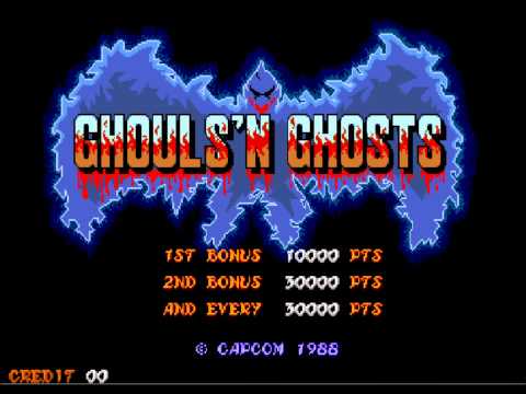 Ghouls'n Ghosts (Arcade) Music- Stage Two