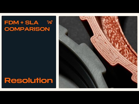 Comparing Resolution: FDM vs SLA 3D Printers
