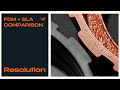 Comparing Resolution FDM Vs SLA 3D Printers