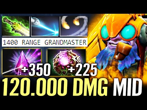 🔥 120.000 DMG Grandmaster Tinker MID — Seer Stone + Octarine 1400 MAX RANGE Fastest Hand Dota 2 Pro