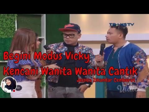 (Part 4) KOCAK - Vicky Direbutin Wanita Cantik Jessica Iskandar Cemberut di Pagi Pag Pasti Happy