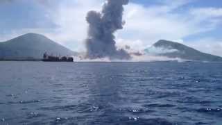 Volcano Eruption in Papua New Guinea