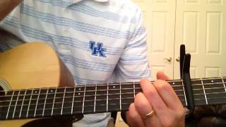 Troubadour by George Strait- Easy Beginner Guitar Lesson