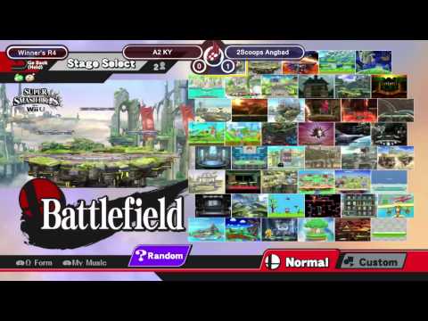 Summer of Smash #10 - A2 KY (Yoshi) vs 2Scoops Angbad (Olimar) - Smash Wii U