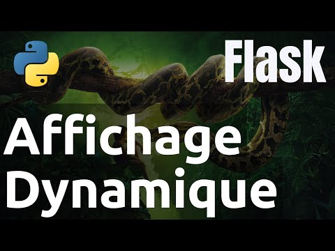 Flask 6 Afficher dynamiquement le contenu de plusieurs fichiers