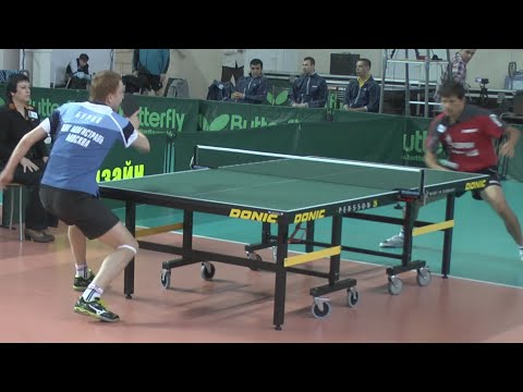 Vyacheslav BUROV vs Alexey SMIRNOV Russian Club Premier League 4 Tour Table Tennis