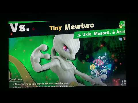 Mewtwo vs. Uxie, Mesprit, & Azelf