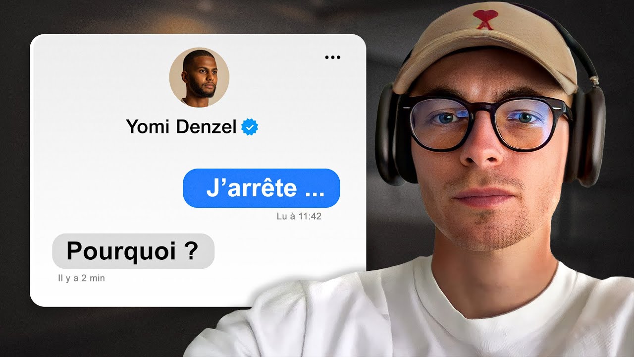 Pourquoi j'ai arrêté de travailler avec Yomi Denzel
