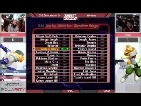 CFLS61 - Hiroshi (Sheik) vs Pengie (Fox)