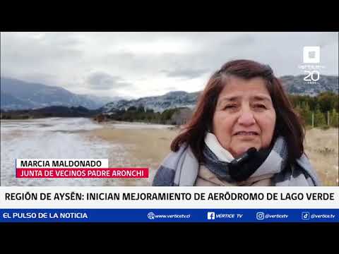 MOP inicia conservación mayor del aeródromo de Lago Verde en la Región de Aysén