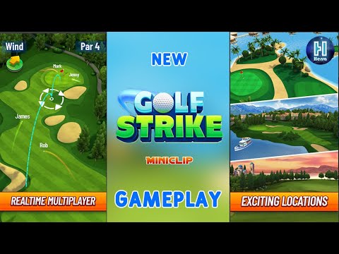 Golf Strike by Miniclip Gameplay iOS / Android - YouTube