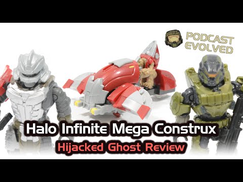 Mega Construx Hijacked Ghost Review | Halo Infinite Mega Construx Sets