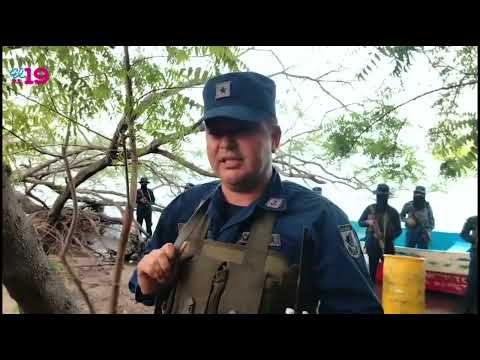 Ejército de Nicaragua incautó 132 paquetes de cocaína El Viejo, Chinandega