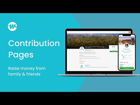 WeTravel's Contribution Pages: Raise Money from Family and Friends