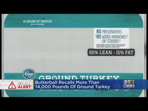 Butterball Recalls Ground Turkey Products For Possible...
