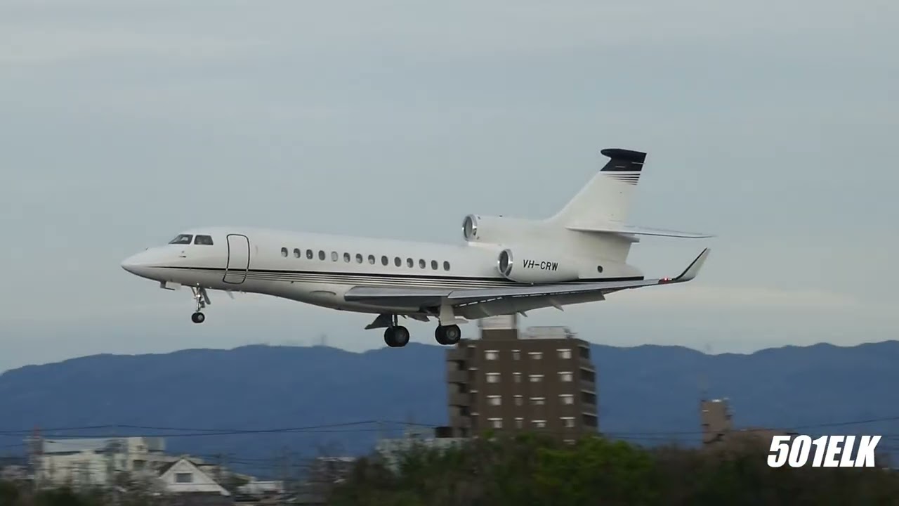 Dassault Falcon 7X(VH-CRW)・名古屋2026.04.05