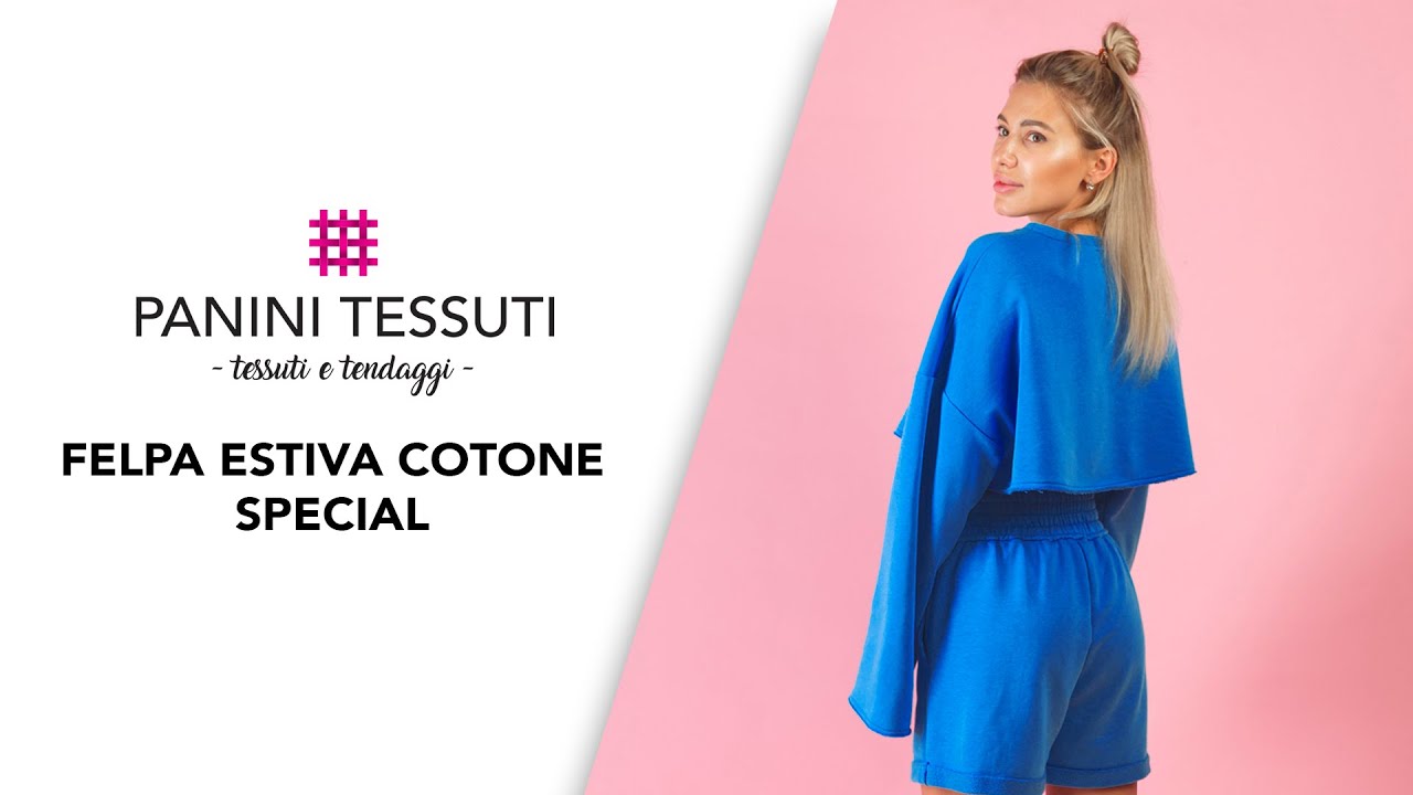 Lasciati ispirare con la Felpa Estiva in Cotone Special!