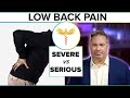 Neurosurgeon Explains When Is Low Back Pain SERIOUS And You Need To Take Action