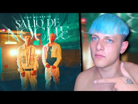 BERTIAKA REACCIONA a SALIÓ DE NOCHE (Video Oficial) - CRIS MJ x AKA 420 x STARS MUSIC CHILE