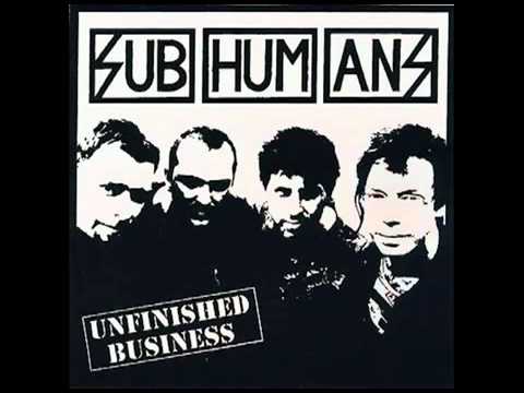 Subhumans - Curl up and die