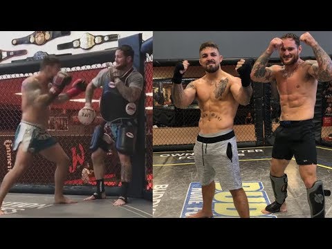 'Platinum' Mike Perry training day highlights | Fights 'Cowboy' on Nov 10