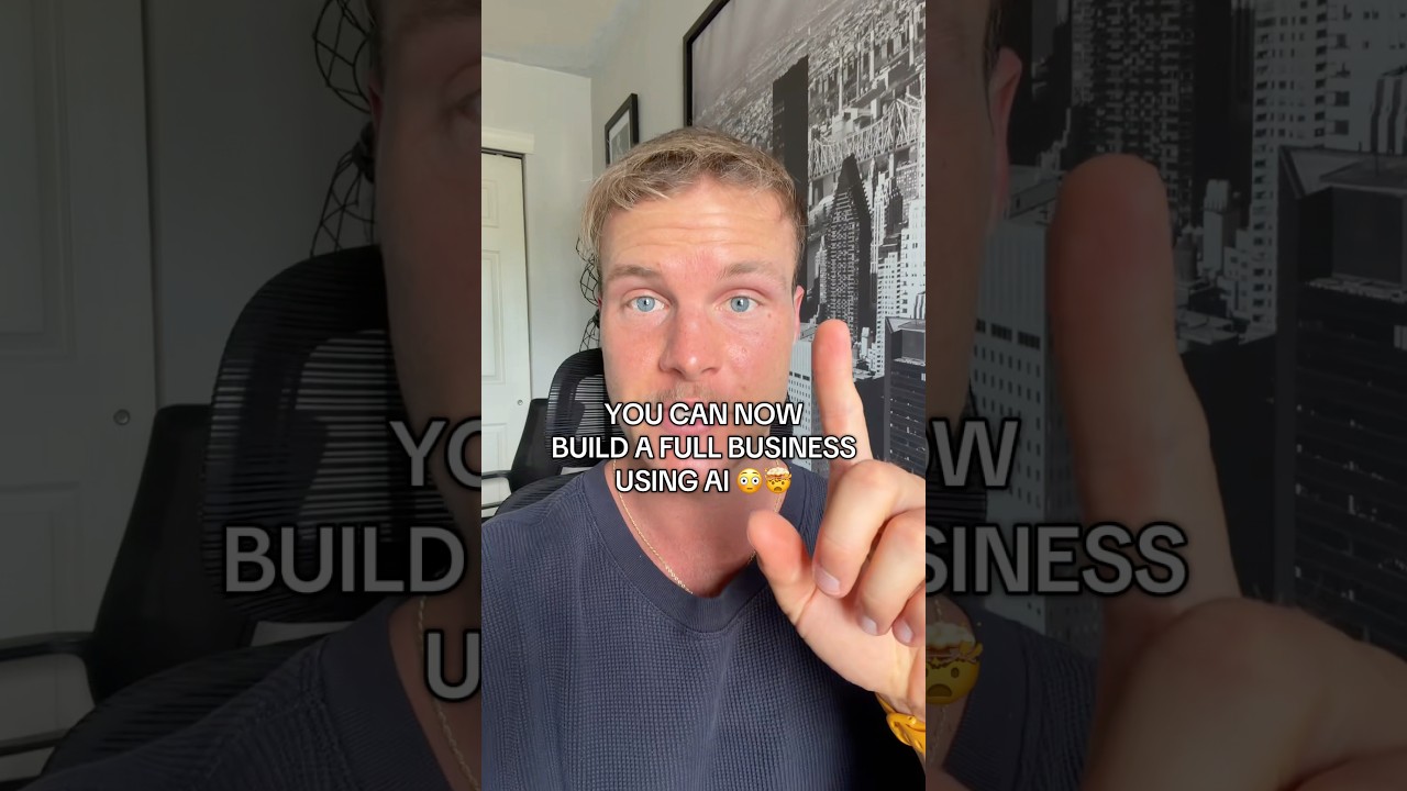 I just built a full business in 60 seconds using AI.