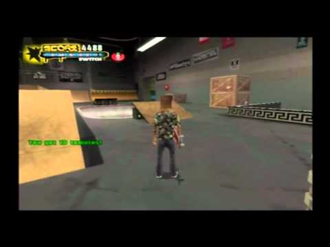Tony Hawk's Underground 2 (THUG2) Walkthrough with Commentary Part 1 - Training