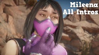 Mortal Kombat 11: Mileena All Intro Dialogues