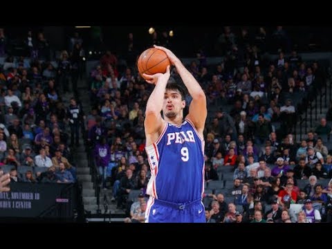 Dario Saric | Highlights vs Kings (11.09.17) 13 Pts, 10 Rebs, 2 Asts