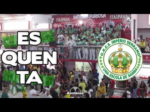 Império Serrano 2017 - Bateria (Esquenta) - Salgueiro Convida