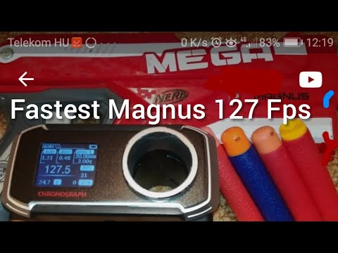 FLASHFOAM - Nerf Mega Dart Comparison with 127 Fps Magnus Chrono Review