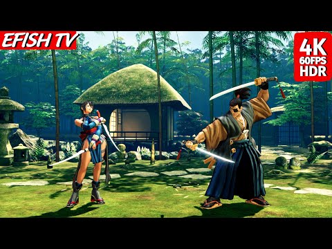 Shiki vs Yagyu Jubei (Hardest AI) - Samurai Shodown | 4K 60FPS