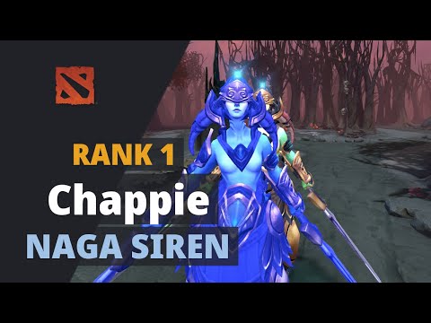Chappie (Rank 1) plays Naga Siren Dota 2 Full Game