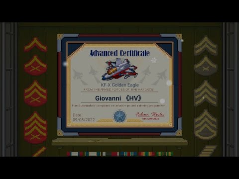 [1945 Air Force] KF-X Golden Eagle - Advanced certificate