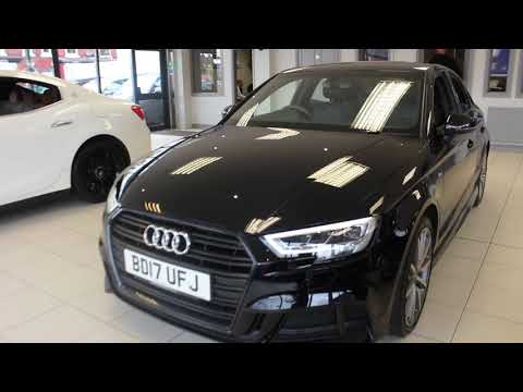USED AUDI A3,1.6 TDI S LINE BLACK EDITION 4d 114 BHP