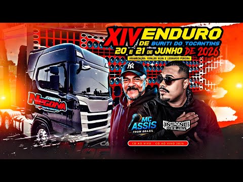 CD AO VIVO XIV ENDURO DE BURITI DO TOCANTINS 2026 🎧 INSANE DJ E 🎤MC ASSIS A DUPLA SHOW ♦️