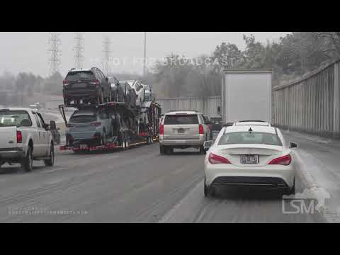 01-31-2023 Memphis, TN Ice Storm - Crash in Paniced Afternoon 240 Rush