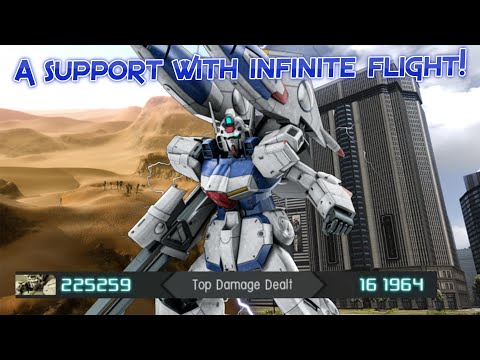 GBO2 V-Dash Gundam Hexa: A support with infinite flight!